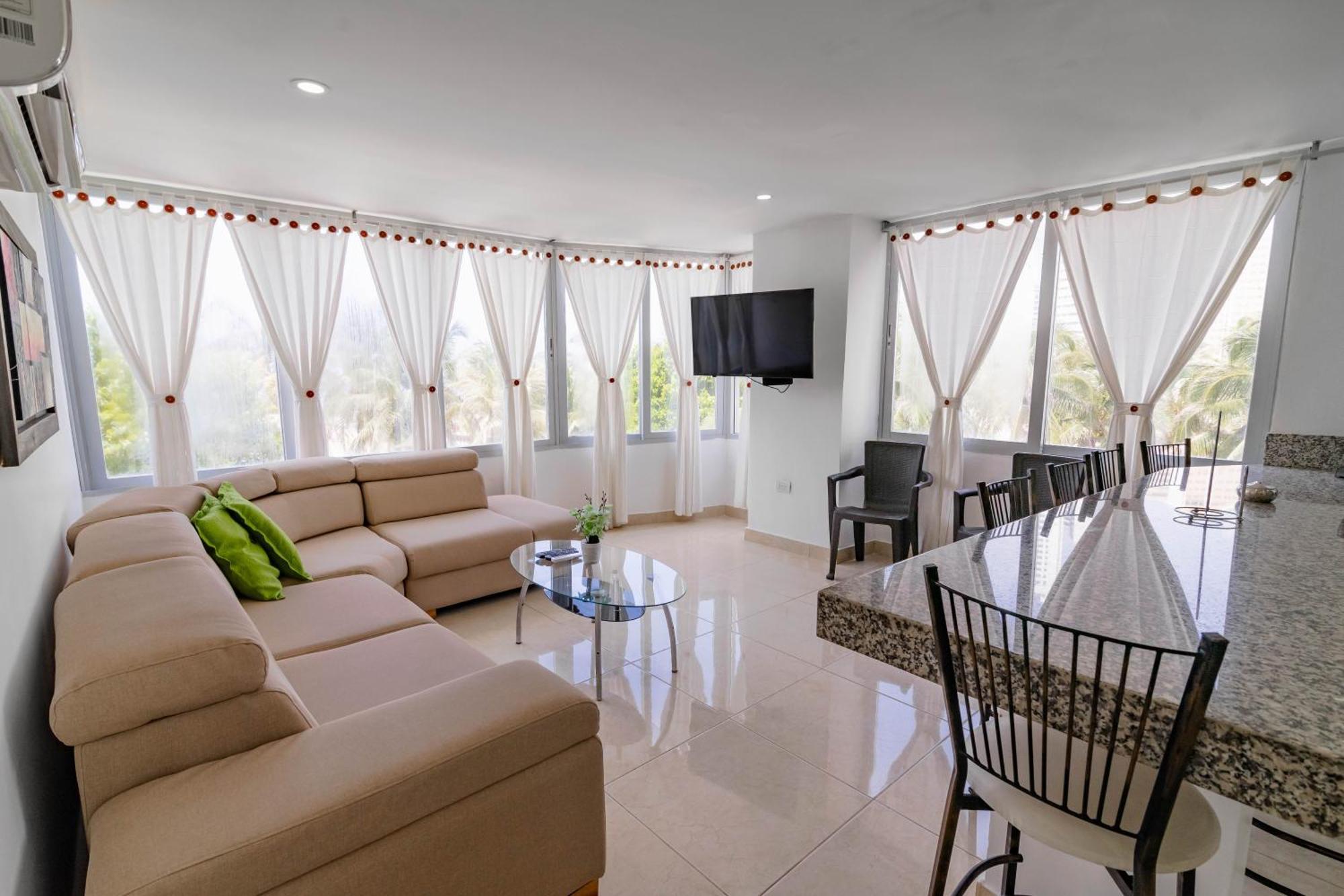Apartamento Unik Cartagena Edificio Faro Tequendama المظهر الخارجي الصورة