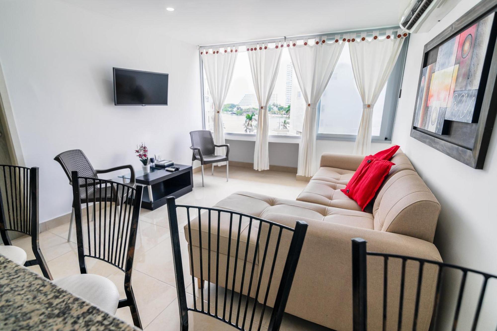 Apartamento Unik Cartagena Edificio Faro Tequendama المظهر الخارجي الصورة